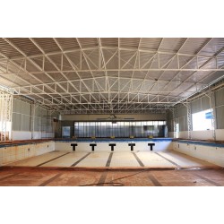 Obras na Vila Olímpica Antônio Lacerda Braga, em Campo Largo, estão adiantadas